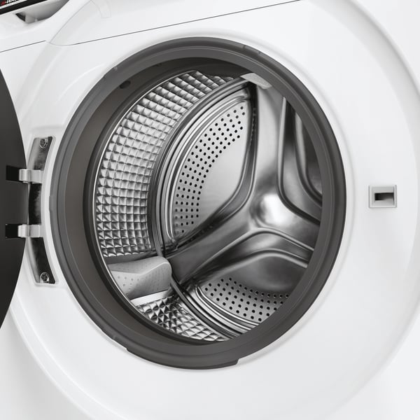 Hoover H-WASH&DRY 700 H7D 6106MBC8-S vaskemaskine - tørretumbler Fritstående Front-læsning Hvid