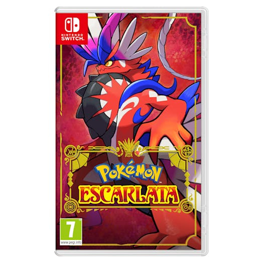 Nintendo Pokémon Scarlet Vakio Perinteinen kiina, Saksa, Englanti, Espanja, Ranska, Italia, Japani, Korea Nintendo Switch