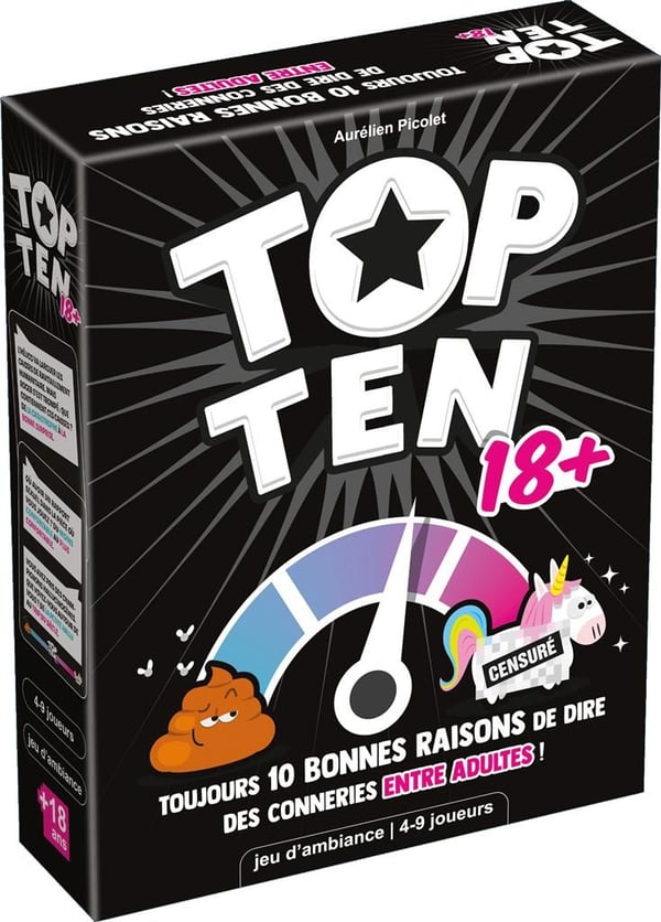 Asmodee CGTOP1801 brætspil 30 min. Kortspil Spil for par