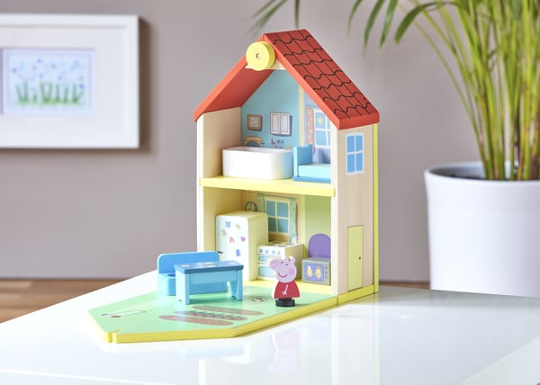 BOTI Peppa Pig - Wooden Family Home dukkehus