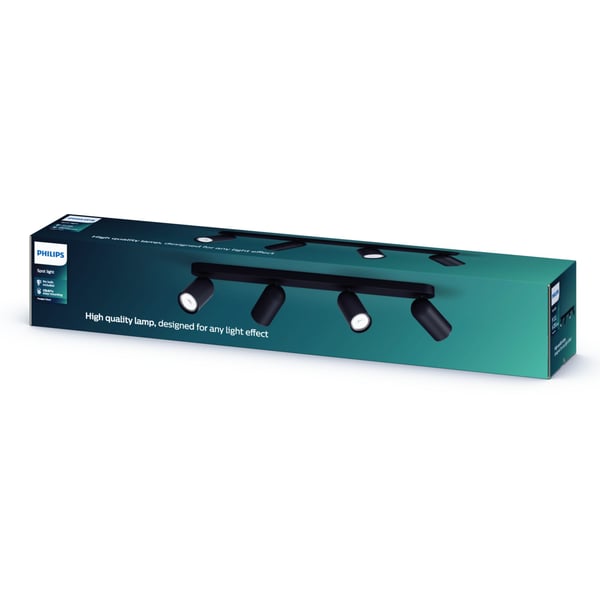 Philips myLiving Pongee lofts-/vægspot x 4