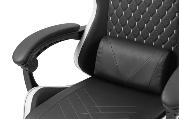 Mars Gaming MGC-X PC-spelsstol Stoppad sits Svart, Vit