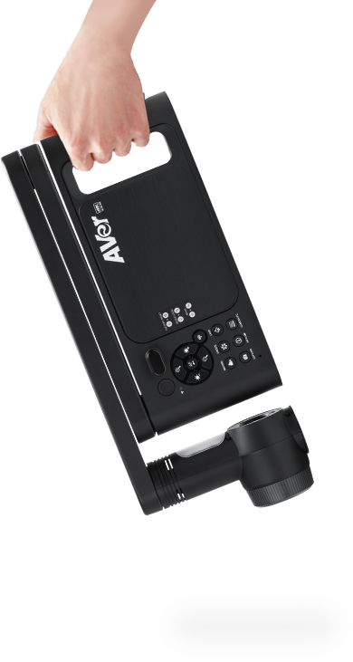 AVer M70W dokumentkameror Svart 25,4 / 3,2 mm (1 / 3.2") CMOS USB/Wi-Fi