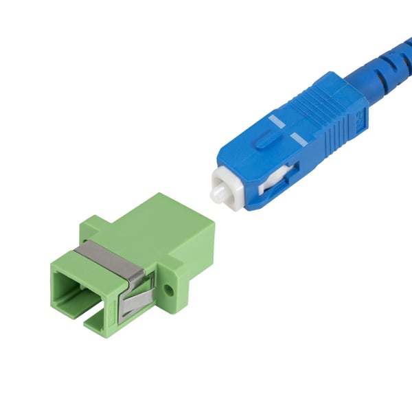 StarTech.com SIMPLEXSCAPCF valokuituadapteri SC 10 kpl Vihreä
