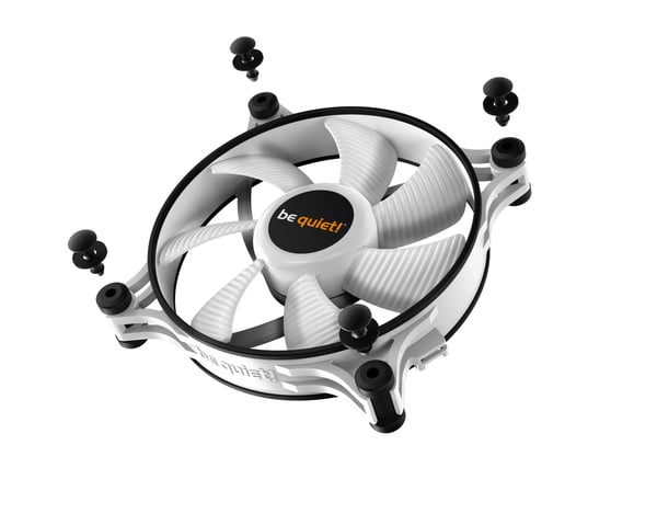 be quiet! BL089 kylsystem för dator Datorväska Fan 12 cm Vit
