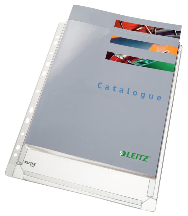 Leitz Premium Lomme ekspanderende 170my A4, 48 % præ-consumer recirkuleret plast