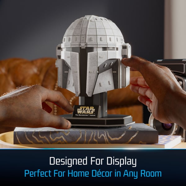 4D Build Star Wars The Mandalorian Helm 3D-palapeli 88 kpl Televisio/Elokuvat
