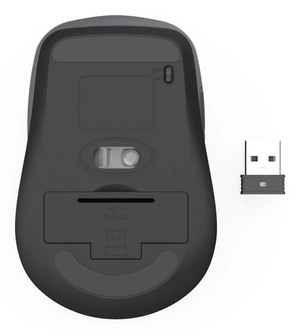 Hama WM-450 hiiri Office Oikeakätinen RF Wireless + Bluetooth Optinen 1600 DPI