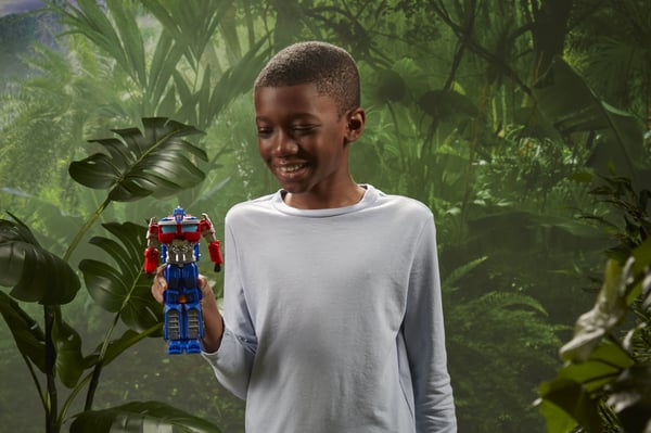 Transformers Rise of the Beasts Movie 2 in 1 Optimus Prime Blaster
