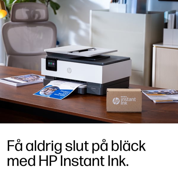 HP OfficeJet Pro 8135e Trådlöst All-in-One Färg Skrivare, Instant Ink; Dubbelsidig utskrift