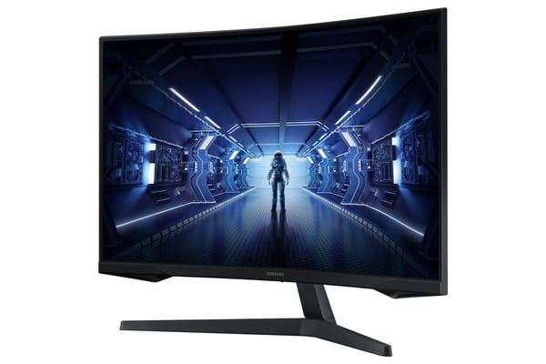 Samsung C32G53TQWR platta pc-skärmar 81,3 cm (32") 2560 x 1440 pixlar Quad HD Svart