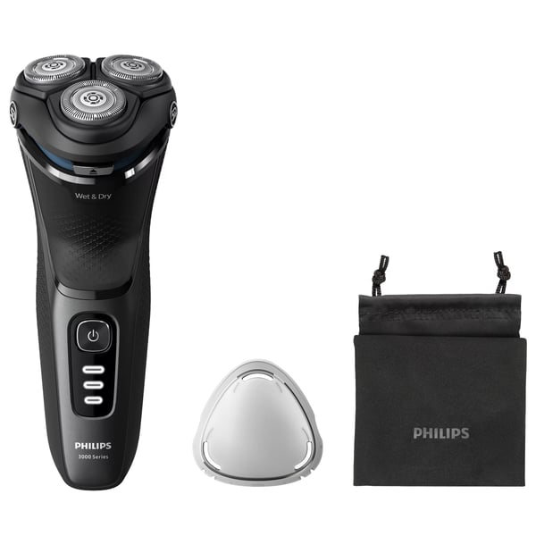 Philips 3000 series Shaver S3244/12 Sähköparranajokone märkä- ja kuiva-ajoon