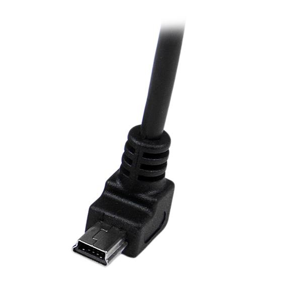 StarTech.com USBAMB2MD USB-kaapeli USB 2.0 2 m USB A Mini-USB B 0,48 Gbit/s Musta