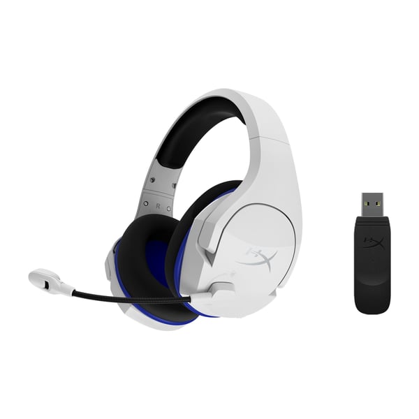 HyperX Cloud Stinger Core Kuulokkeet Langaton Pääpanta Pelaaminen USB Type-C Valkoinen