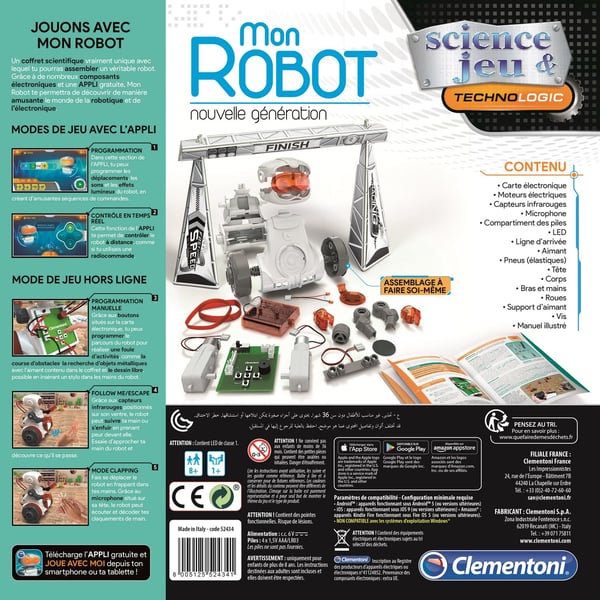 Clementoni 52434 underhållningsrobotar