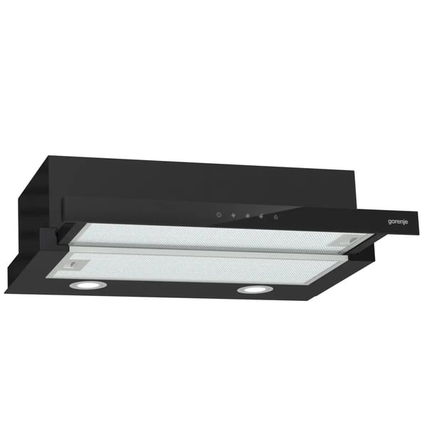 Gorenje TH64E4BG Halvinbyggd (utdragbar) Svart 450 m³/h