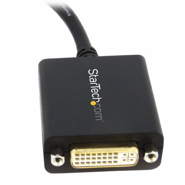 StarTech.com DP2DVI2 videokabel adapter 0,152 m DisplayPort DVI-I Sort