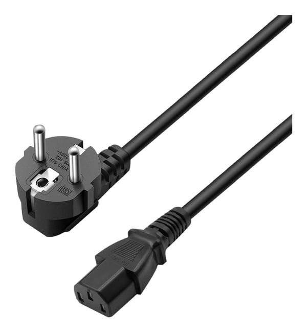 Ewent EC1920 strömkablar Svart 1,5 m Strömkontakt typ F C13 coupler