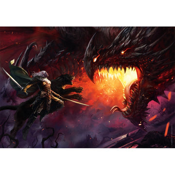 Clementoni Dungeons & Dragons Puslespil 1000 stk Dinosaurer