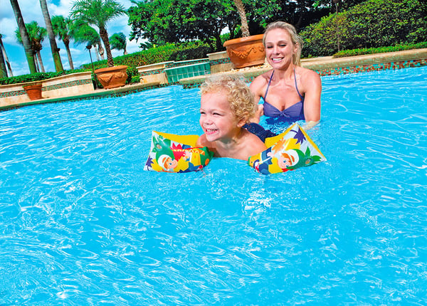 Bestway 32102 pool og strand flyder Flerfarvet Billede Vinyl Svømmearmbånd