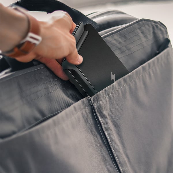 LogiLink PA0315RF oplader til mobil enhed Smartphone Sort USB Trådløs opladning Hurtig opladning Indendørs