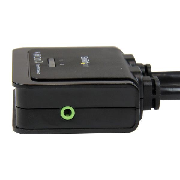 StarTech.com SV211HDUA KVM-kytkin Musta