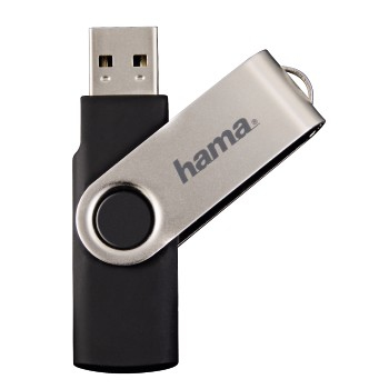 Hama Rotate USB 2.0 32GB USB-muisti USB A-tyyppi Musta