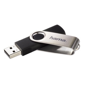 Hama Rotate USB 2.0 32GB USB-muisti USB A-tyyppi Musta
