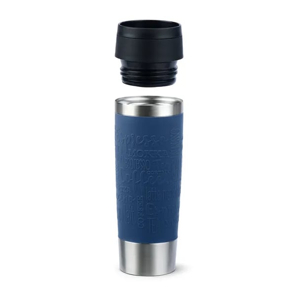 Tefal Travel Mug Classic N2022110 matkamuki 500 ml Musta, Sininen, Ruostumaton teräs Ruostumaton teräs