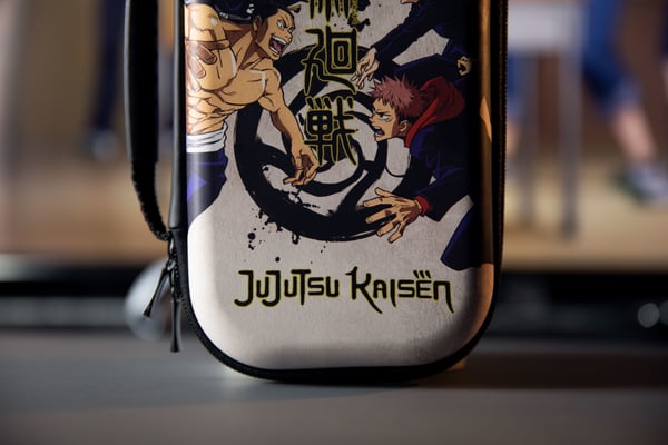 Konix KX JUJUTSU SW CARRY BAG BEIGE Hårdt etui Nintendo Polyvinylchlorid (PVC) Beige, Sort
