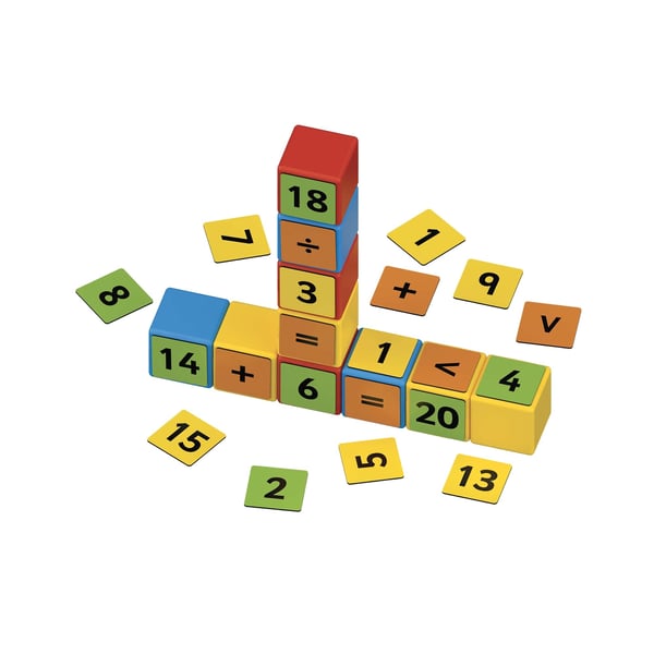 Geomag MagiCube Math Building Recycled Clips