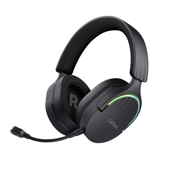 Trust GXT 491 Fayzo Headset Kabel & Trådlös Huvudband Spela USB Type-C Bluetooth Svart