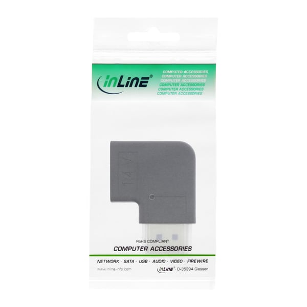 InLine 17199R kabel kønsskifter DisplayPort Sort
