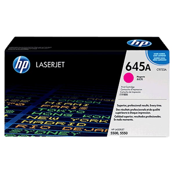HP 645A, alkuperäinen magenta LaserJet-värikasetti