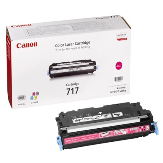 Canon 717 tonerpatron 1 stk Original Magenta Canon 717 tonerpatron 1 stk Original Magenta