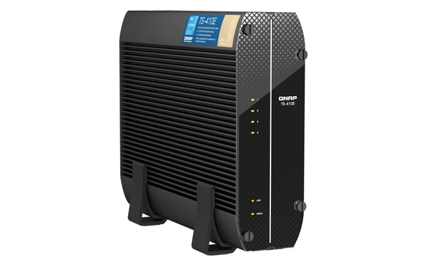 QNAP TS-410E NAS Tower Intel® Celeron® J6412 8 GB 0 TB QNAP QTS Svart
