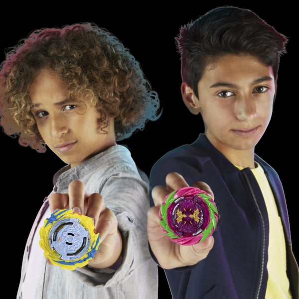 Beyblade Hydra Kerbeus K8 VS Fierce Bazilisk B8 Battle-snurrleksak