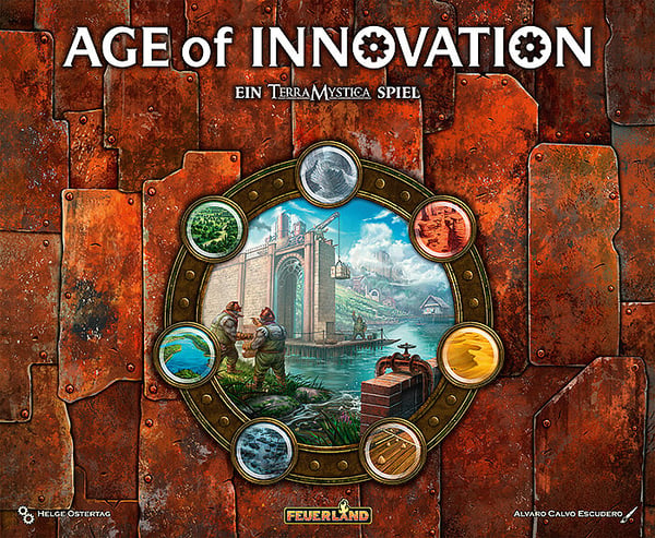 Asmodee Age of Innovation – Ein Terra Mystica Spiel 40 min. Brætspil Strategi