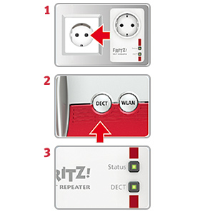 DECT FRITZ! Repeater 100 International