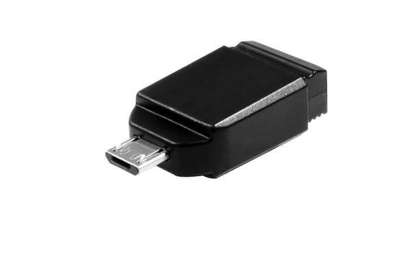 Verbatim Store' n' Go Nano USB-muisti 16 GB USB A-tyyppi 2.0 Musta