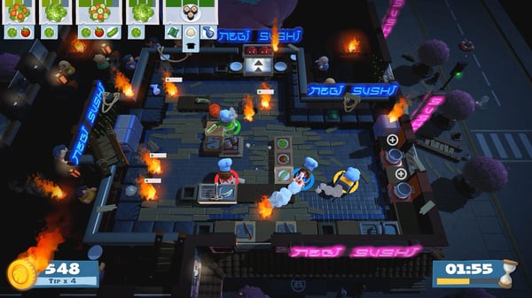 Sony Interactive Entertainment Overcooked! 2 Vakio PlayStation 4