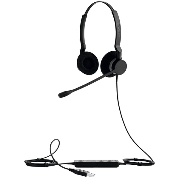 Jabra BIZ 2300 USB MS Duo - Headset - On-Ear
