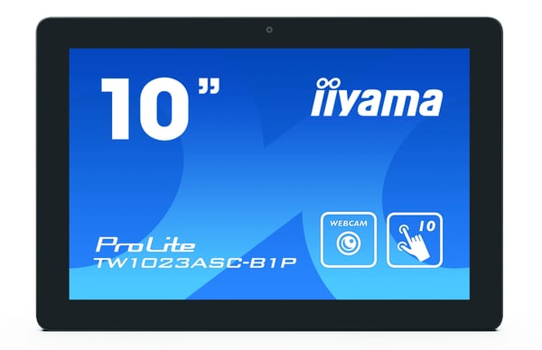 iiyama TW1023ASC-B1P skärm för mötesrum 25,6 cm (10.1") 1280 x 800 pixlar LED 802.11b, 802.11g, Wi-Fi 4 (802.11n) Bluetooth