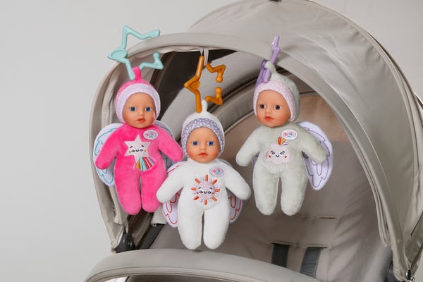 Zapf BABY born for babies Angel 3 ass. 18cm vauvan roikkuva lelu