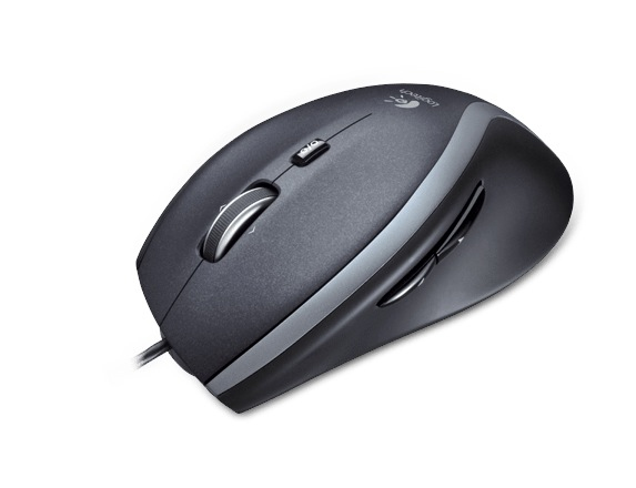Logitech Corded Mouse M500 hiiri Office Oikeakätinen USB A-tyyppi Laser 1000 DPI
