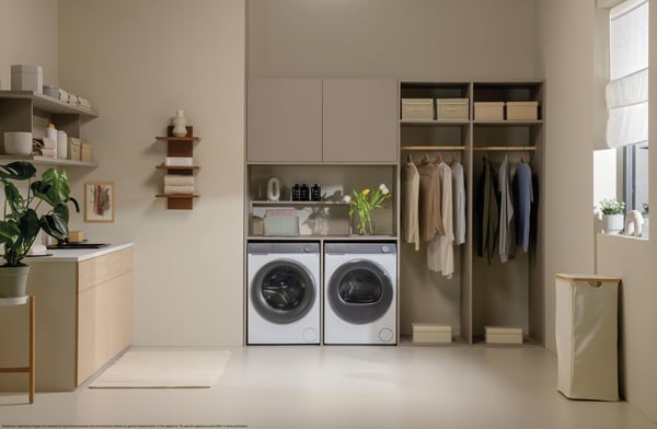 Haier X Series 7 HD90-A367U1-IT tørretumbler Fritstående Front-læsning 9 kg Hvid