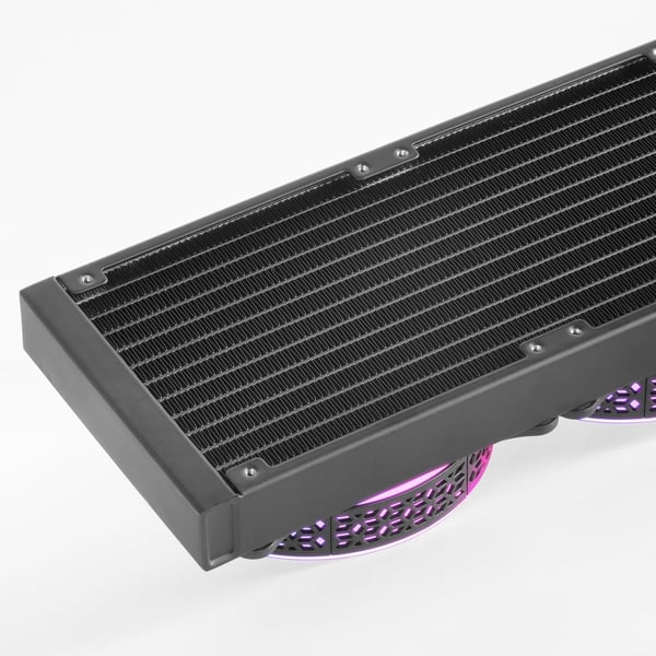 Mars Gaming MLONE360 Computerkølesystem Processor Alt-i-en væskekøler 12 cm Sort 1 stk