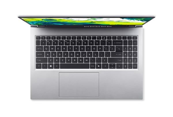 Acer Aspire Go 15 AG15-72P-54FH Intel Core 5 120U Laptop 39,6 cm (15.6") Fuld HD 16 GB DDR4-SDRAM 512 GB SSD Wi-Fi 6 (802.11ax) Windows 11 Home Sølv