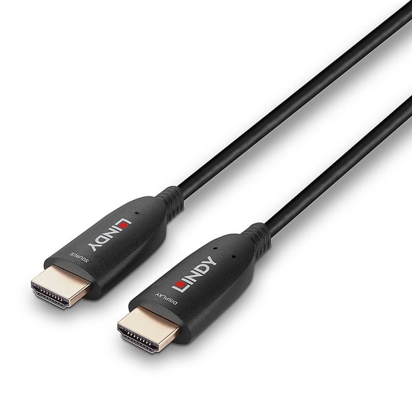 Lindy 38513 HDMI-kabel 30 m HDMI Typ A (standard) Svart