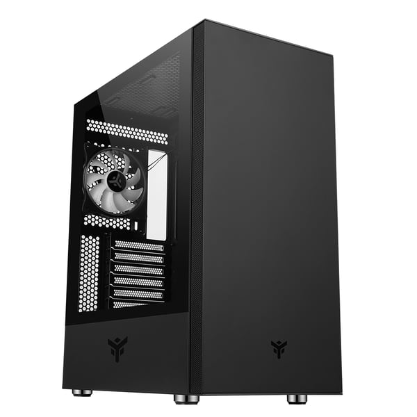 itek VERTIBRA S210 Midi Tower Sort